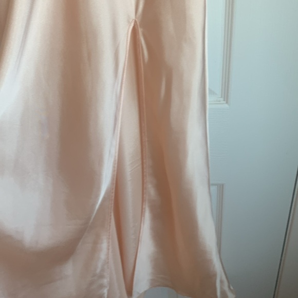 Satin Lace Detail Slip Dress - Picture 5 of 7